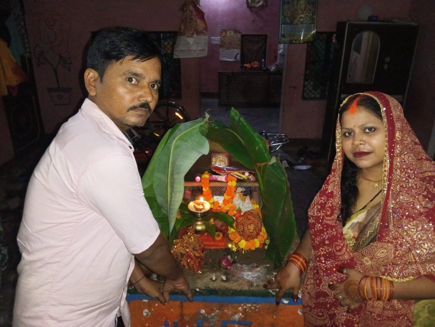 पति के दीर्घायु के लिए महिलाओं ने रखा तीज व्रत, मंदिरों के साथ घर मे भी कर रही है पूजा