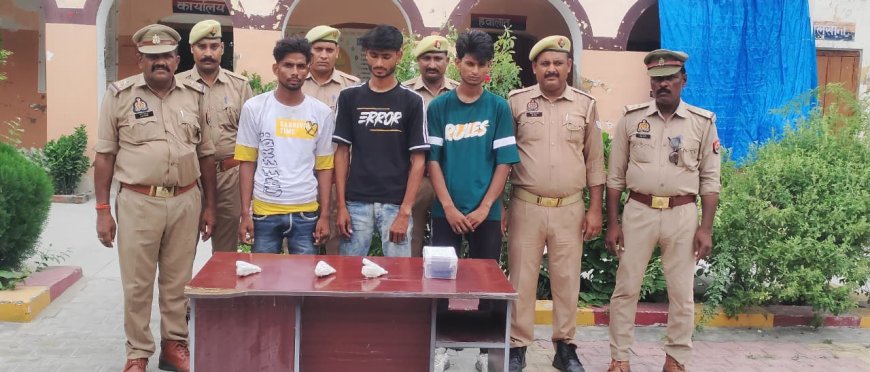 ईसानगर पुलिस ने लूट कांड के 03 अभियुक्तों को किया गिरफ्तार ,भेजा जेल