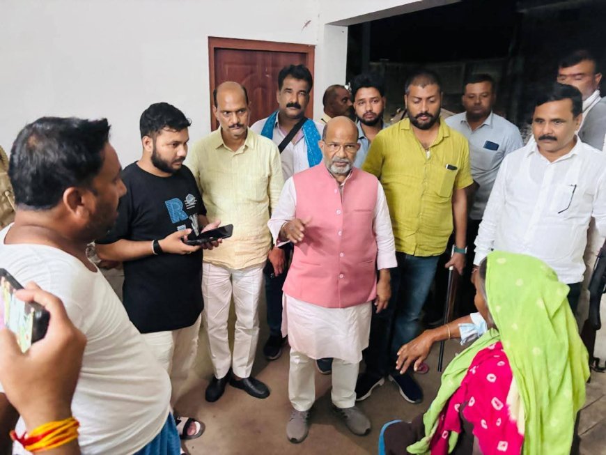 भेड़िये के हमले से घायल हुए लोग, मौके पर पहुंचे स्थानीय विधायक