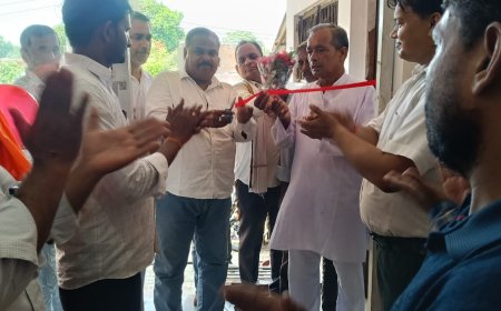 होंडा टू व्हीलर शोरूम का भव्य शुभारंभ