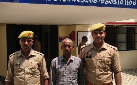 थाना मऊ पुलिस टीम ने 01 वारंटी अभियुक्त को किया गिरफ्तार