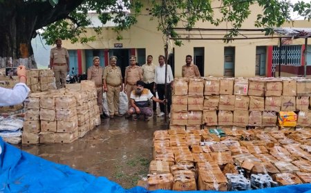 थाना अनपरा व आबकारी विभाग सोनभद्र को मिली बड़ी सफलता