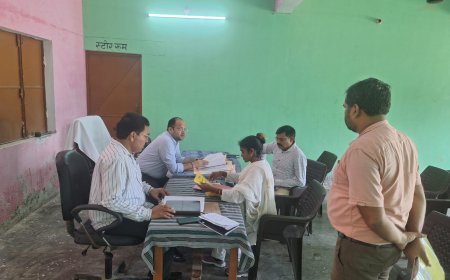 जिला पंचायत राज अधिकारी ने दरिया बाद ब्लाक के तहसीपुर, सिरौलीगौसपुर के मदारपुर, व सिरौलीगौसपुर के पंचायत भवनों का निरीक्षण किया