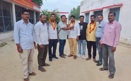 पूर्व माध्यमिक अनुदेशक कल्याण समिति सिरौलीगौसपुर के इन्द्रेश कुमार यादव अध्यक्ष बने