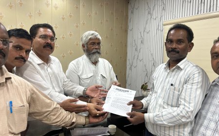 सहायक विकास अधिकारी पंचायत सेवा संघ ने ज्ञापन सौंपा