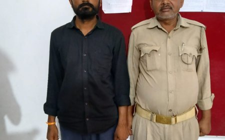 थाना पहाड़ी पुलिस टीम ने 24 घण्टे के अन्दर लूट की घटना कारित करने वाले के आरोपी अभियुक्त को किया गिरफ्तार।