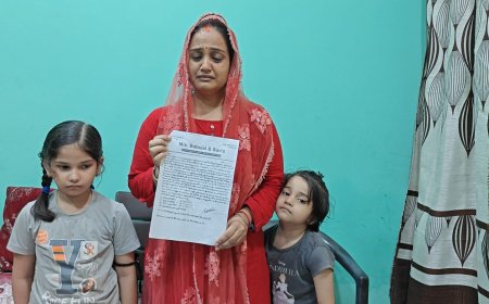 पति के लापता हो जाने का आरोप ब्याज खोरो पर पत्नी ने लगाई न्याय की गुहार