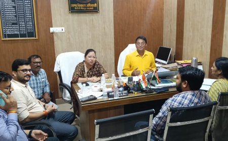 ब्लाक स्तरीय टास्क फोर्स बैठक खंण्ड विकास अधिकारी कार्यालय में हुई