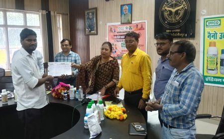 ब्लाक सभागार सिरौलीगौसपुर में नैंनो उर्वरक उपयोगिता व सदस्यता अभियान पर कार्यशाला हुई