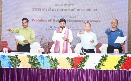 पर्यटन अनुभव को बेहतर बनाने के लिए होम स्टे मालिकों को दी गई ट्रेनिंग