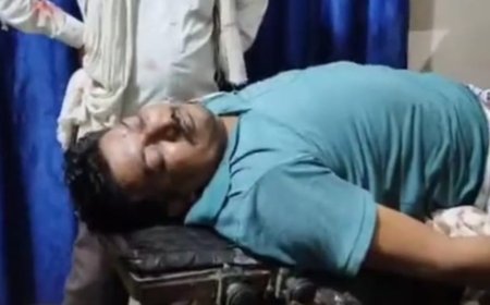 संदिग्ध हालात में पूर्व प्रधान को गोली लगी, जिला अस्पताल रेफर