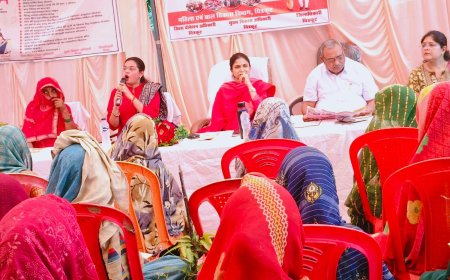 मिशन शक्ति फेज 05 " के अन्तर्गत "महिला संगोष्ठी"का आयोजन सभी ब्लाकों में किया गया। मुख्य विकास अधिकारी अमृतपाल कौर