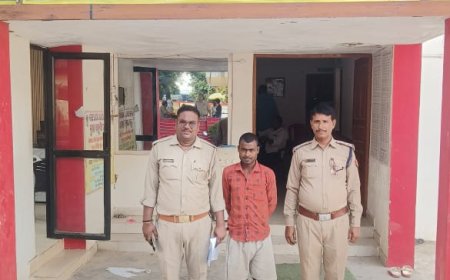चित्रकूट पुलिस ने 01 वांछित 01 वारण्टी अभियुक्त को गिरफ्तार किया