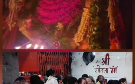 *शारदीय नवरात्र के प्रथम दिन मां विंध्यवासिनी के दरबार में लगभग 4 लाख लाख भक्तों ने लगाई हाजिरी*