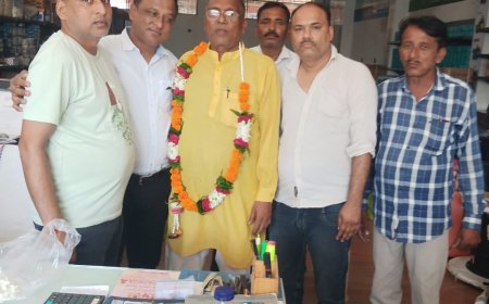 उत्तर-प्रदेश-उद्योग-व्यापार-संगठन-की-लखनऊ-में-व्यापार-की-जनसभा-के-लिए-प्रदेश-उपाध्यक्ष-का-दौरा