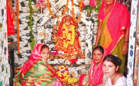 रनिया में मां दुर्गा का छठवां वार्षिक उत्सव धूमधाम से संपन्न, विशाल भंडारे में उमड़ा जनसैलाब