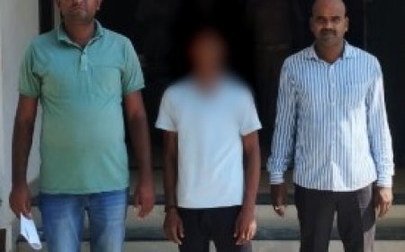 नाबालिग के साथ दुष्कर्म करने के मामले में वाँछित बाल अपचारी गिरफ्तार