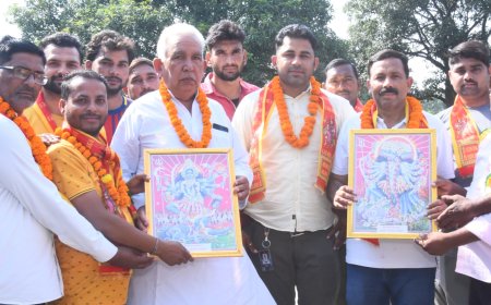 चित्सोना अलीपुर में धूम धाम से निकली गयी महाकाली की विशाल शोभायात्रा