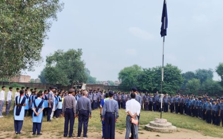 तीन दिवसीय स्काउट और गाइड शिविर का हुआ समापन