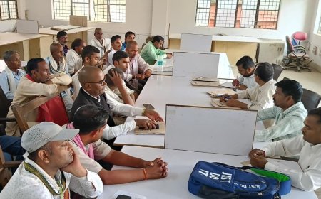 मत्स्य पालन हेतु तालाब का नीलामी प्रकिया तहसील सभाकक्ष में सम्पन्न