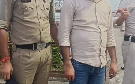 मारपीट कर अवैध वसूली करने वाला आरोपी गिरफ्तार, मोरवा पुलिस ने की कार्रवाई