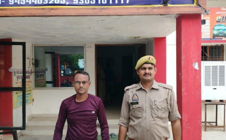 चौकी सीतापुर पुलिस टीम ने 01 वारण्टी अभियुक्त को किया गिरफ्तार।