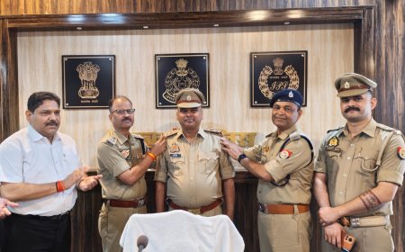 प्रभारी परिवहन शाखा राम सिंह पदोन्नति पाकर बने उपनिरीक्षक एमटी