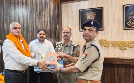 पुलिस विभाग से सेवानिवृत हो रहे 01 महिला व 01 पुरुष उपनिरीक्षक को दी गयी भावभीनी विदाई