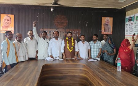 भारतीय जनता पार्टी की आत्मनिर्भर भारत संकल्प अभियान, की बैठक संपन्न