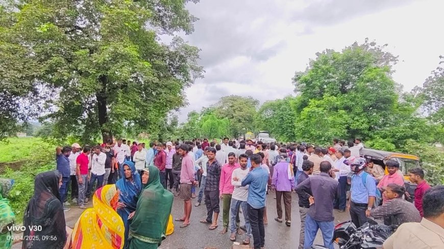 सिंगरौली कोल ट्रांसपोर्ट की ट्रेलर ने बाइक सवार को कुचला, मौके पर मौत