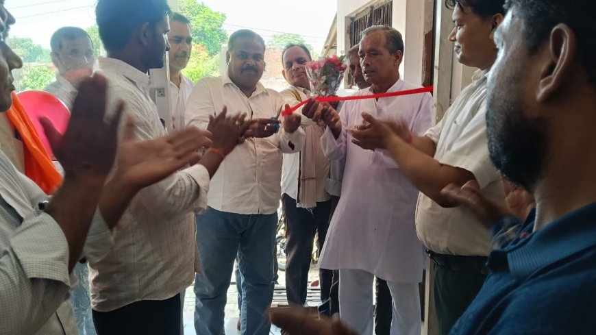 होंडा टू व्हीलर शोरूम का भव्य शुभारंभ