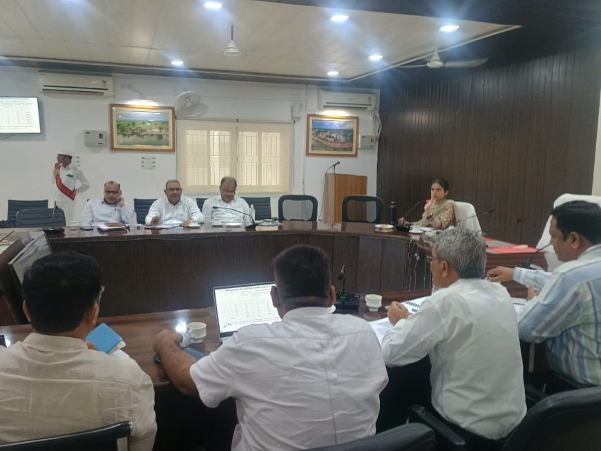 मुख्य विकास अधिकारी अमृतपाल कौर की अध्यक्षता में जिला पोषण समिति की बैठक कलेक्ट्रेट सभागार में संपन्न हुई।