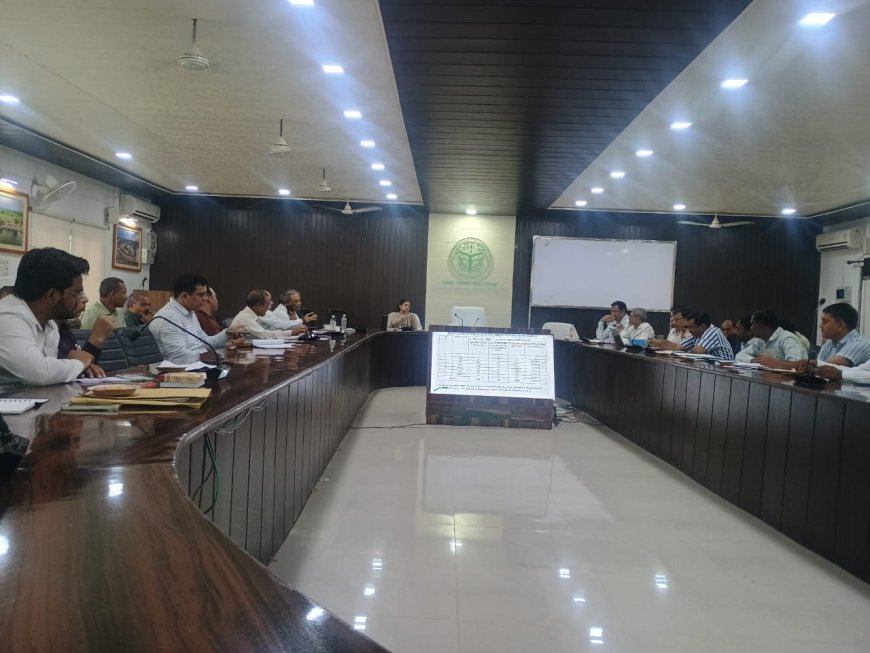 मुख्य विकास अधिकारी अमृतपाल कौर की अध्यक्षता में जिला पोषण समिति की बैठक कलेक्ट्रेट सभागार में संपन्न हुई।