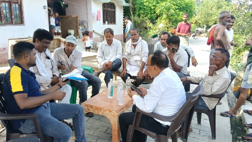 जिलाधिकारी के सम्पूर्ण समाधान दिवस की शिकायत का निस्तारण कराया गया
