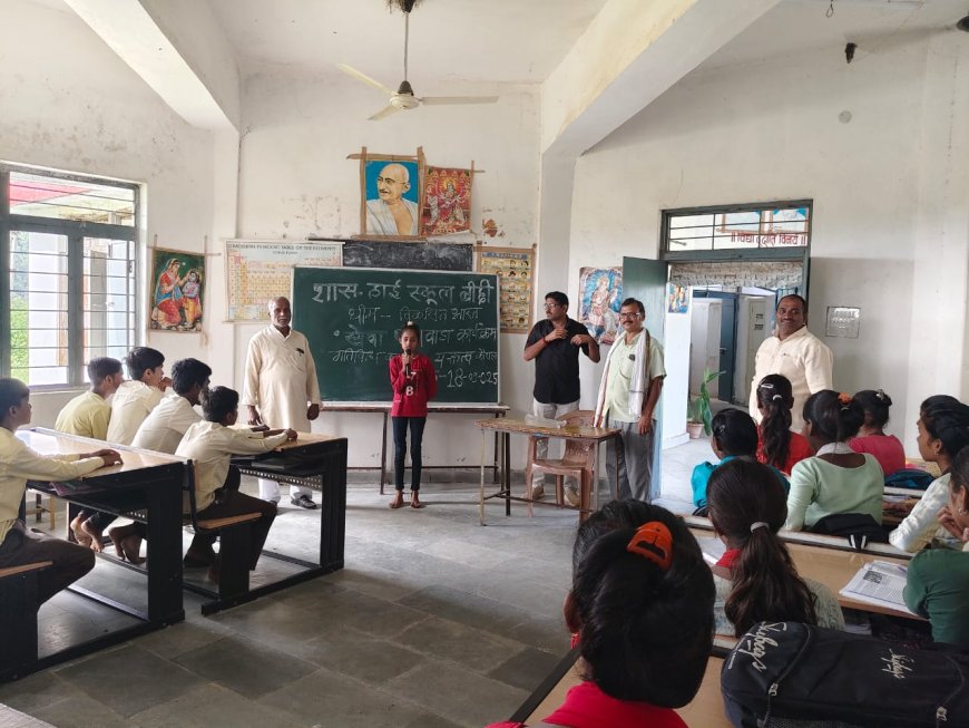 विद्यालयो में सेवा पखवाड़ा अंतर्गत व्यक्तित्व कौशल एवं वाद विवाद प्रतियोगितओ का हुआ आयोजन स्वच्छता ही सेवा पखवाड़ा के तहत छात्रों ने ली शपथ