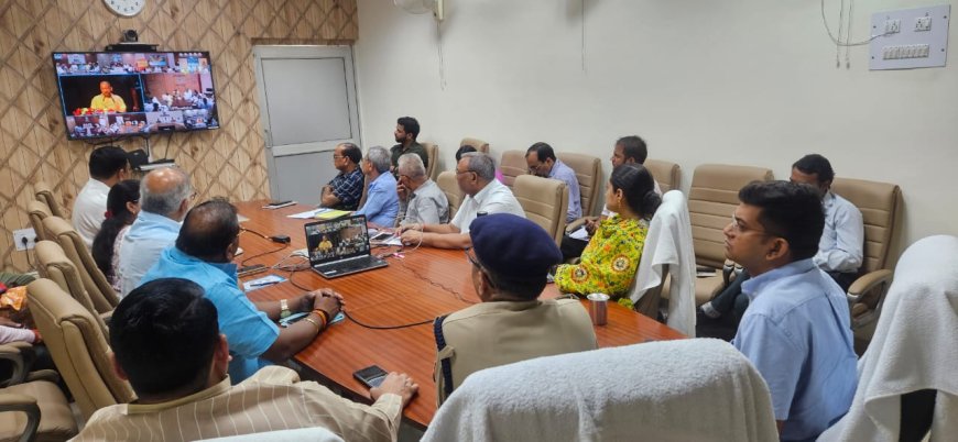 मुख्यमंत्री जी द्वारा नारी सुरक्षा, सम्मान एवं स्वावलम्बन के लिए समर्पित ‘‘मिशन शक्ति फेज-5.0’’ का दीप प्रज्वलित कर किया गया शुभारम्भ।