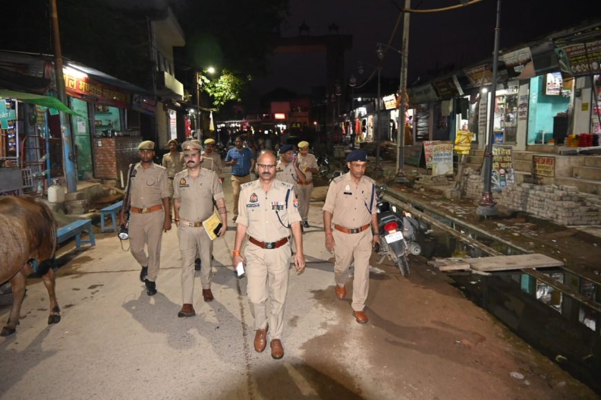 पुलिस अधीक्षक चित्रकूट द्वारा आश्विन मास/पितृ विसर्जनी अमावस्या मेला क्षेत्र का भ्रमण कर सुरक्षा व्यवस्था का जायजा लिया