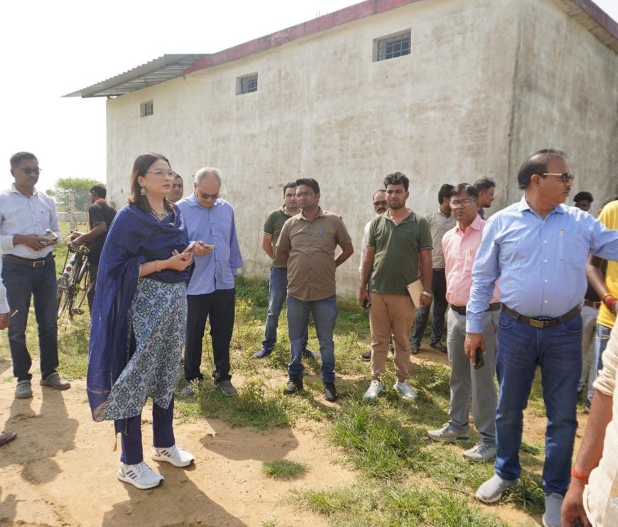 सिंगरौली नगर निगम आयुक्त का वार्ड 28 एवं 29 का दौरा रोड, नाली व्यवस्था दुरुस्त करने और गौशाला में शेड निर्माण के दिए निर्देश