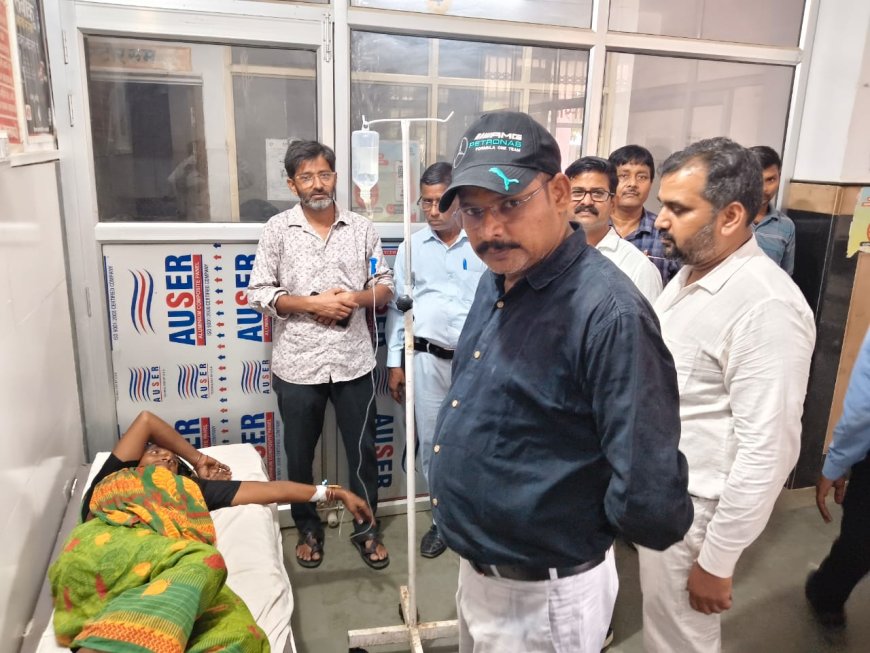 अधेड़ महिला को सर्प ने डसा संयुक्त चिकित्सालय सिरौलीगौसपुर में चल रहा है उपचार
