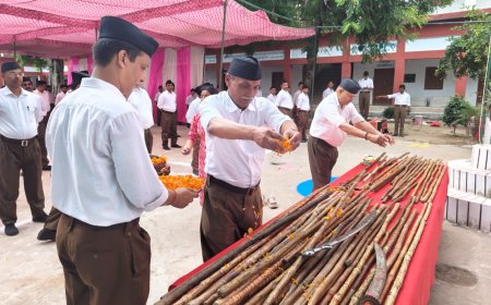 शताब्दी वर्ष पर स्थापना दिवस मनाने वाले आज सौभाग्यशाली हैं: डॉ राकेश