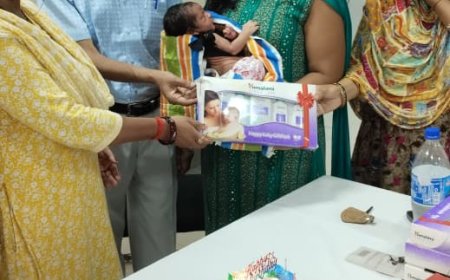 मिशन शक्ति 5.0 के अन्तर्गत जिलाधिकारी के निर्देशानुसार आज एम सी एच बिंग खोह में केक काटकर कन्या जन्मोत्सव मनाया गया