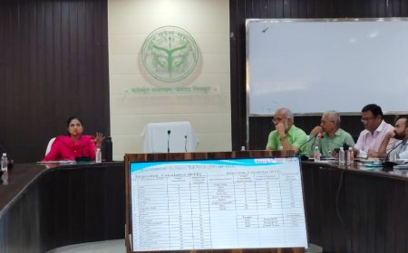 मुख्य विकास अधिकारी  की अध्यक्षता में जिला शिक्षा एवं अनुश्रवण समिति की बैठक  कलेक्ट्रेट के सभागार में संपन्न हुई।