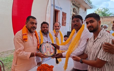 राष्ट्रीय मानवाधिकार आयोग के सदस्य प्रियंक कानूनगो का नामदेव दर्जी समाज धर्मशाला परिक्रमा मार्ग खोही में हुआ भब्य स्वागत