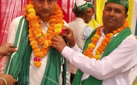 शंम्भू प्रसाद तिवारी प्रदेश अध्यक्ष बनाये गये बधाई देने वालों का तांता लगा