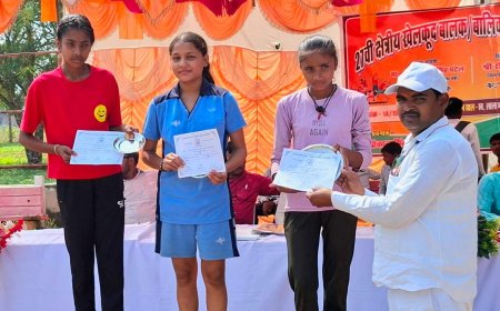 27वीं क्षेत्रीय बालक/बालिका खेलकूद प्रतियोगिता का तीन दिवसीय आयोजन भव्य रूप से शुरू हुआ।