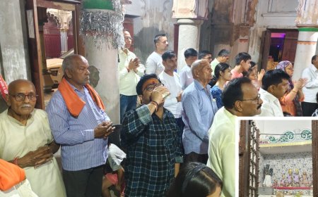 क्षेत्र के मन्दिरों में मनाया गया अन्न कूट पर्व