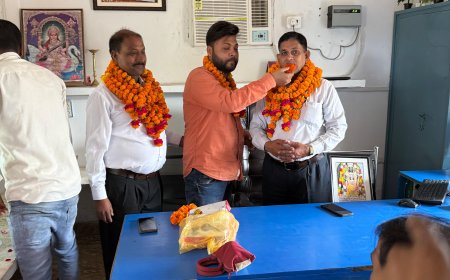 बार एसोसिएशन सिरौलीगौसपुर के नवनिर्वाचित अध्यक्ष एंव महामंत्री का विमला देवी हरिहर सिंह स्मारक महिला महाविद्यालय में स्वागत किया गया