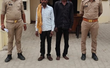 06 वारण्टी अभियुक्त गिरफ्तार