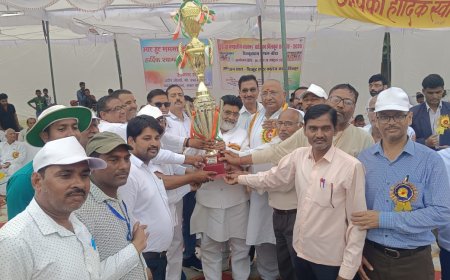 -तीन दिवसीय मंडलीय खेलकूद समारोह का शिक्षक विधायक ने किया समापन