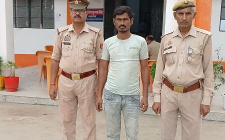 थाना पहाड़ी पुलिस टीम ने 01 वारंटी अभियुक्त को किया गिरफ्तार